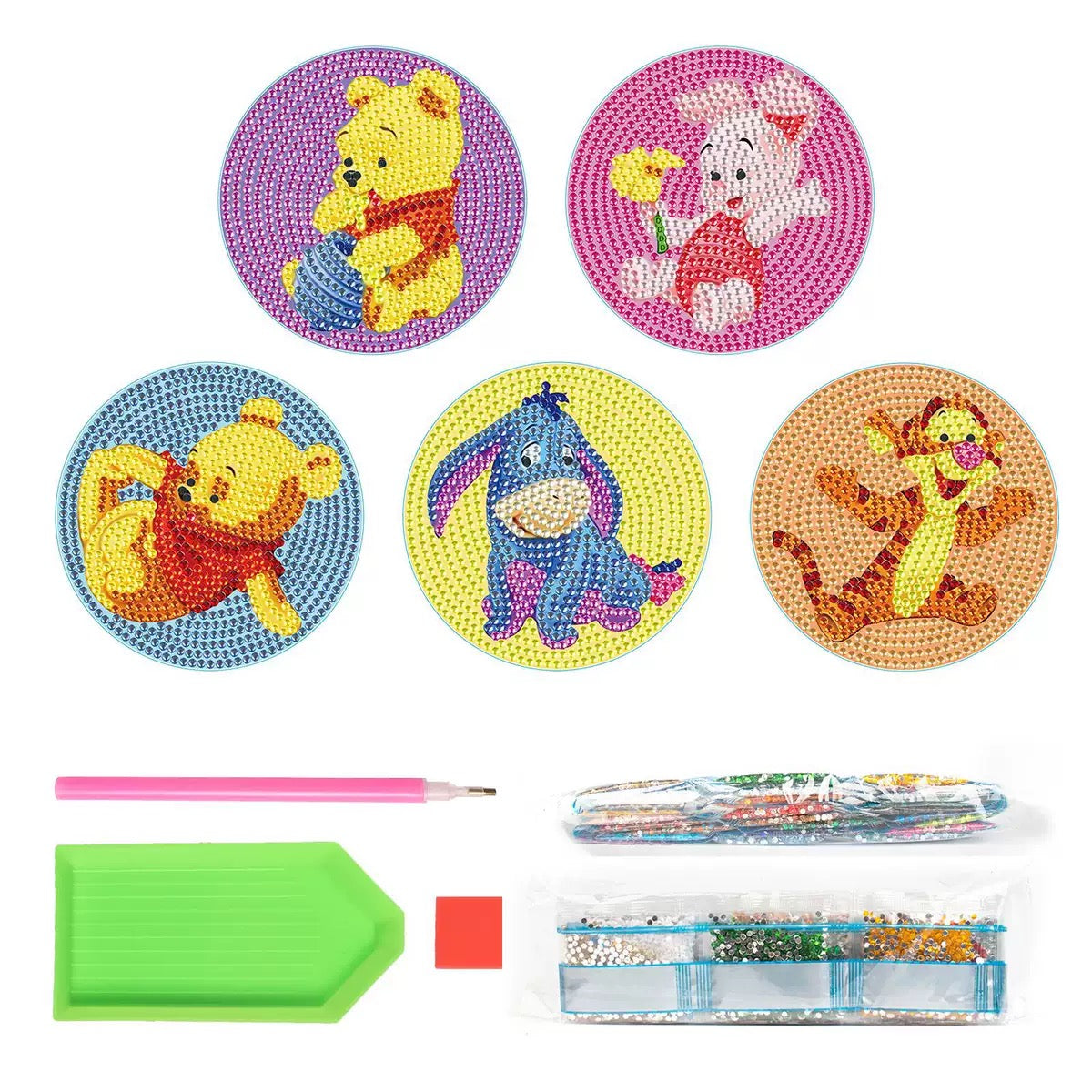 DIY Diamond Painting Coasters