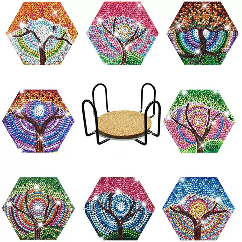 DIY Diamond Painting Coasters