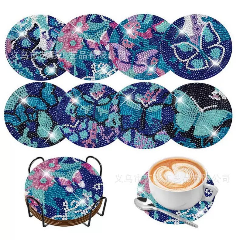 DIY Diamond Painting Coasters