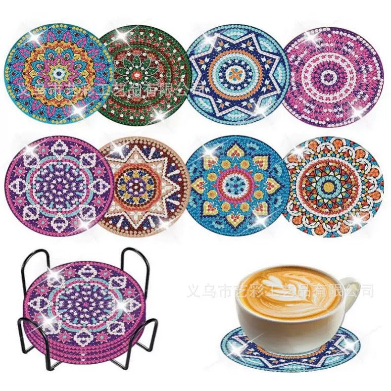 DIY Diamond Painting Coasters
