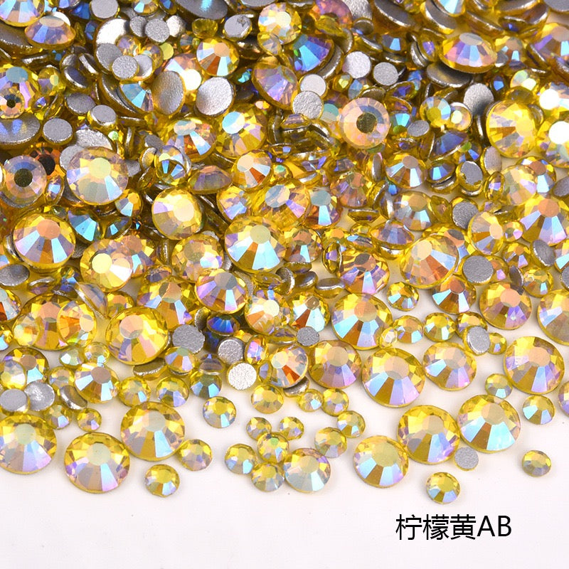 Mixed Size SS3-SS16 Glass Rhinestones