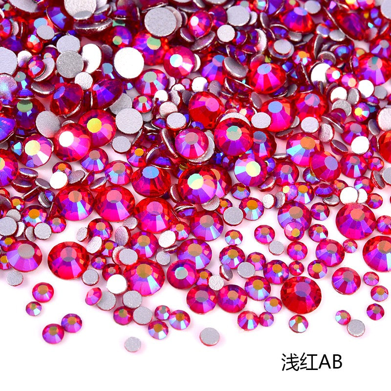 Mixed Size SS3-SS16 Glass Rhinestones