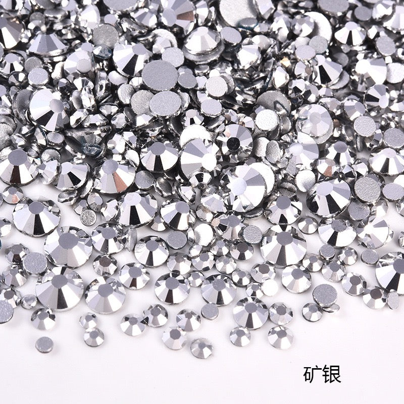 Mixed Size SS3-SS16 Glass Rhinestones