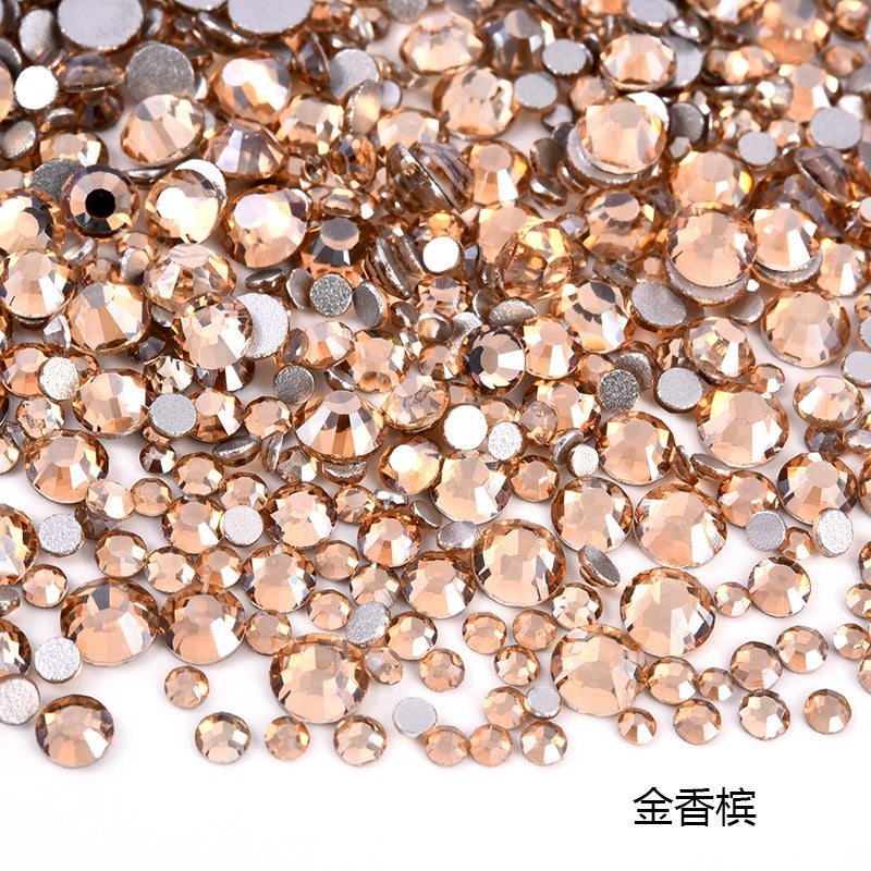 Mixed Size SS3-SS16 Glass Rhinestones