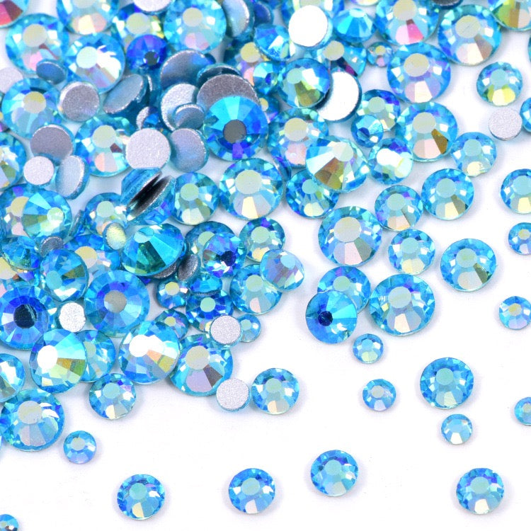 Mixed Size SS3-SS16 Glass Rhinestones