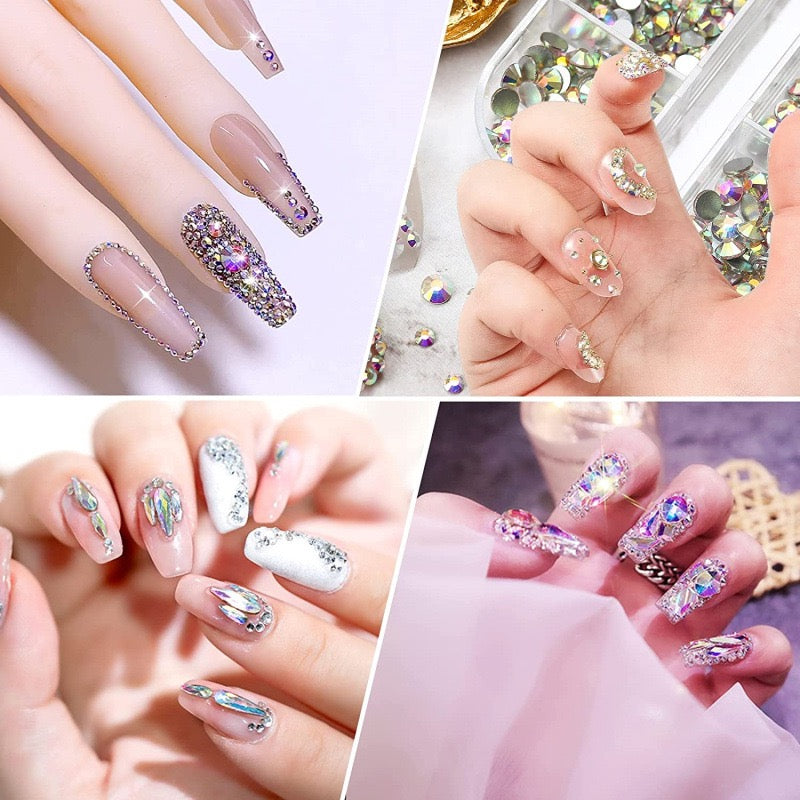 Mixed Size SS3-SS16 Glass Rhinestones