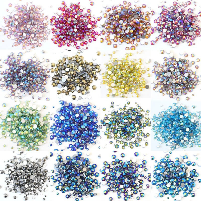 Mixed Size SS3-SS16 Glass Rhinestones