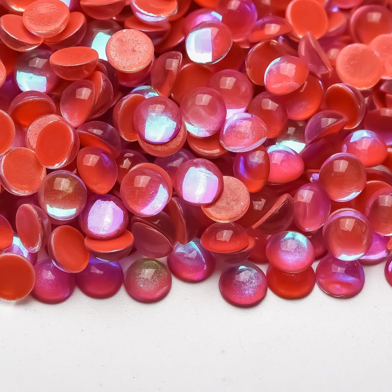 Mermaid glass rhinestone