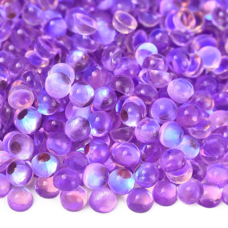 Mermaid glass rhinestone