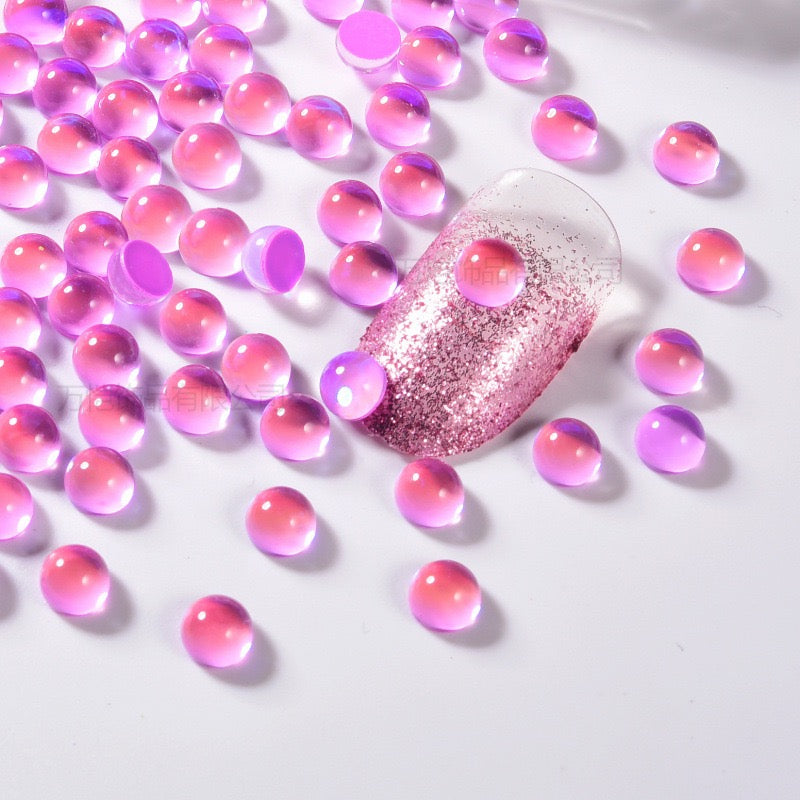 Mermaid glass rhinestone