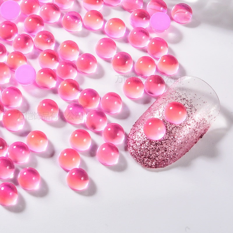 Mermaid glass rhinestone