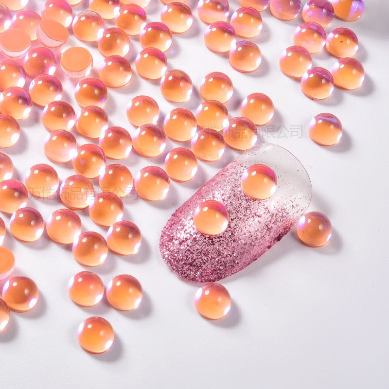 Mermaid glass rhinestone