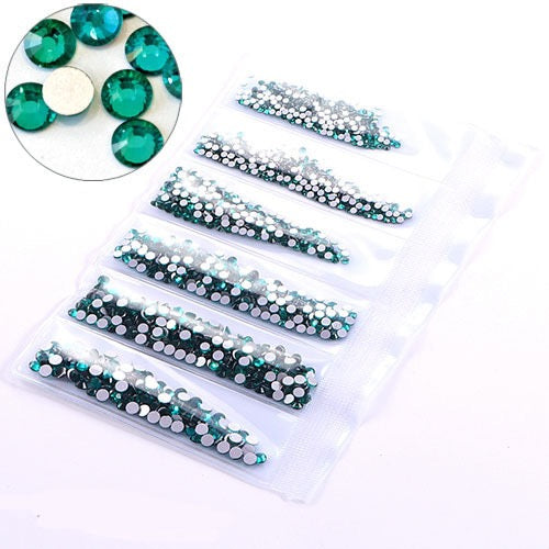 New Arrivals - Six small packs  glass rhinestones