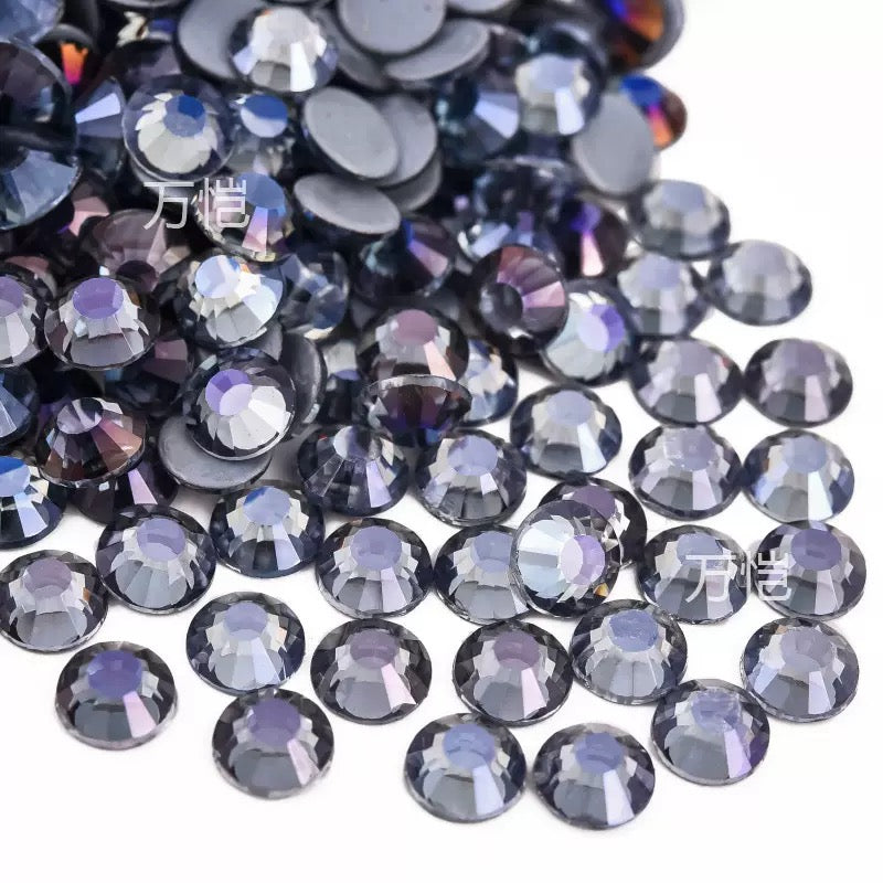 New Arrivals - Purple series hot melt glass rhinestones