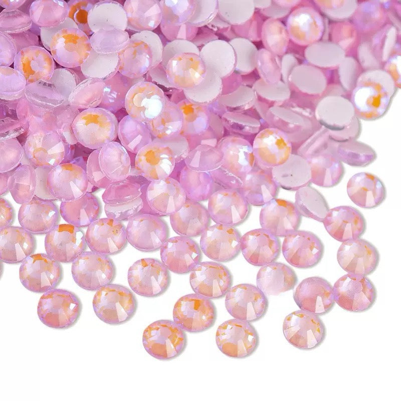 New Arrivals - Purple series hot melt glass rhinestones