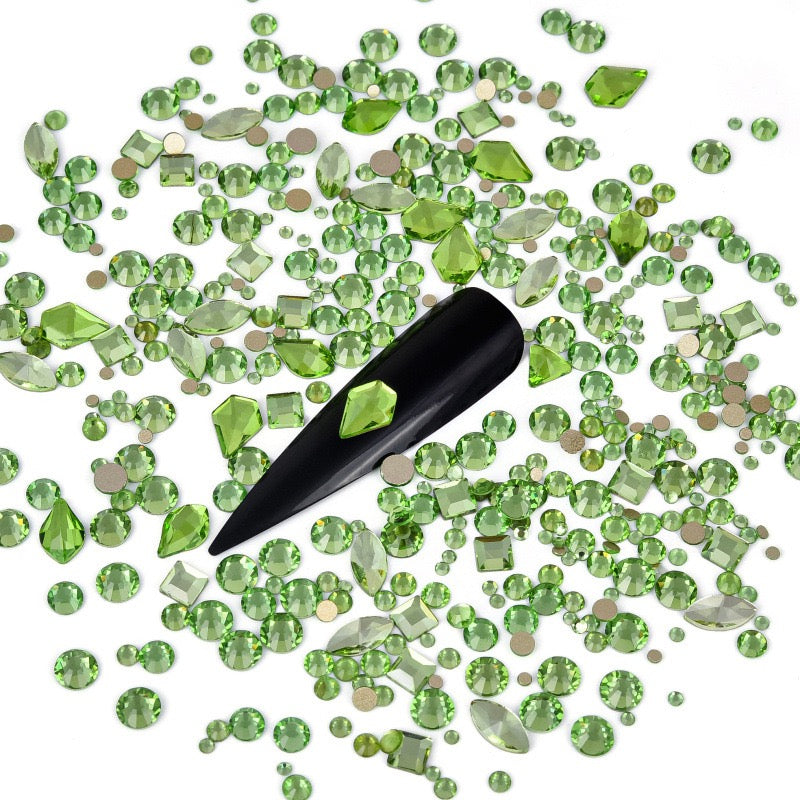 New Arrivals - Special-shaped flat-bottomed glass rhinestones