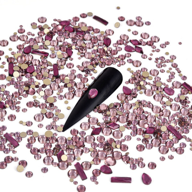 New Arrivals - Special-shaped flat-bottomed glass rhinestones