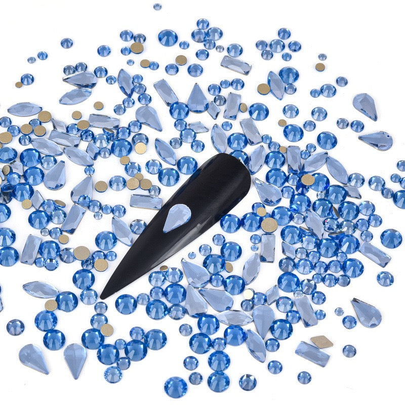 New Arrivals - Special-shaped flat-bottomed glass rhinestones
