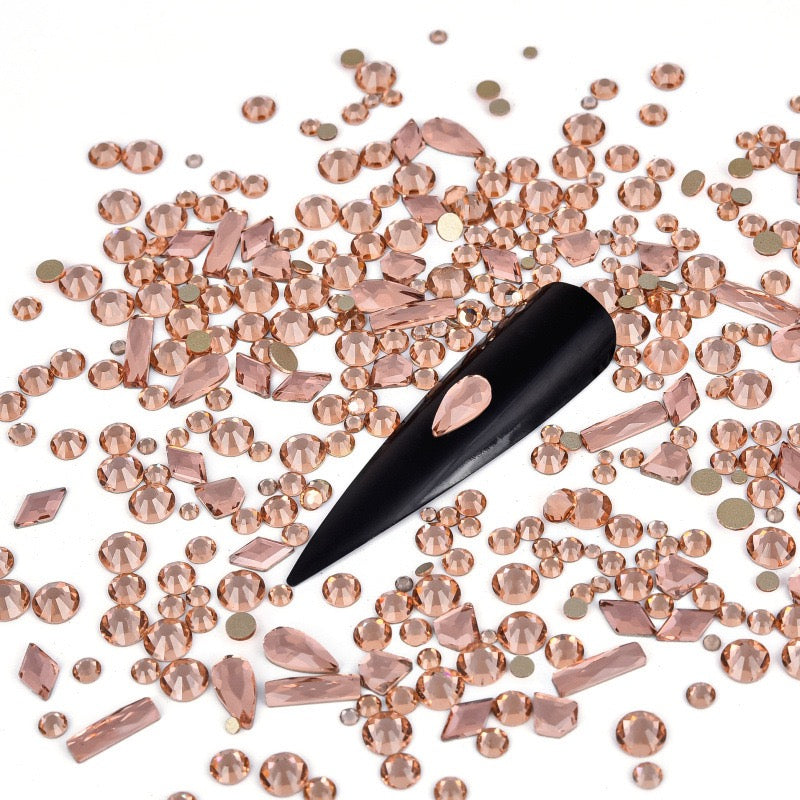 New Arrivals - Special-shaped flat-bottomed glass rhinestones