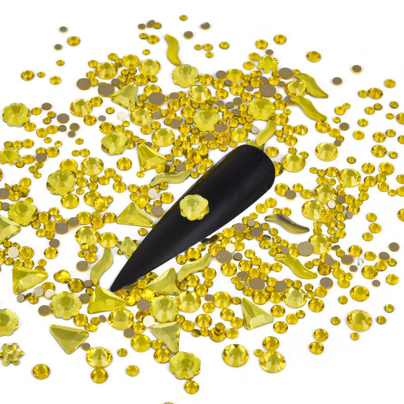 New Arrivals - Special-shaped flat-bottomed glass rhinestones