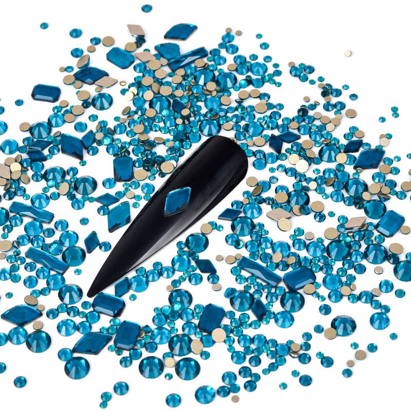 New Arrivals - Special-shaped flat-bottomed glass rhinestones