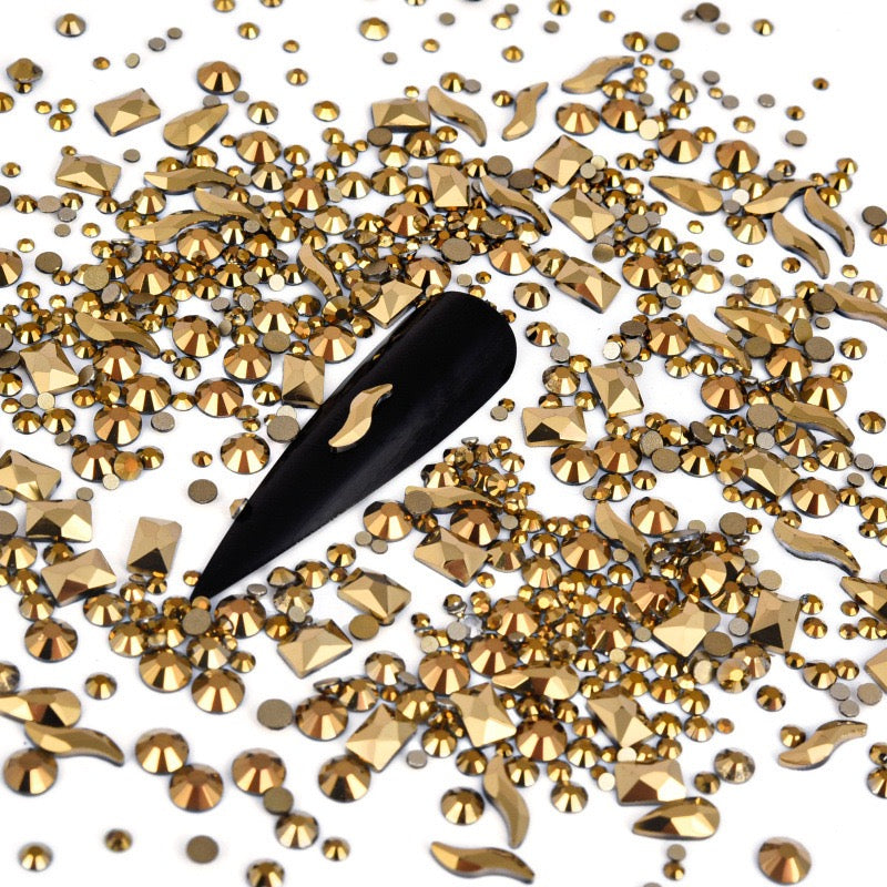 New Arrivals - Special-shaped flat-bottomed glass rhinestones