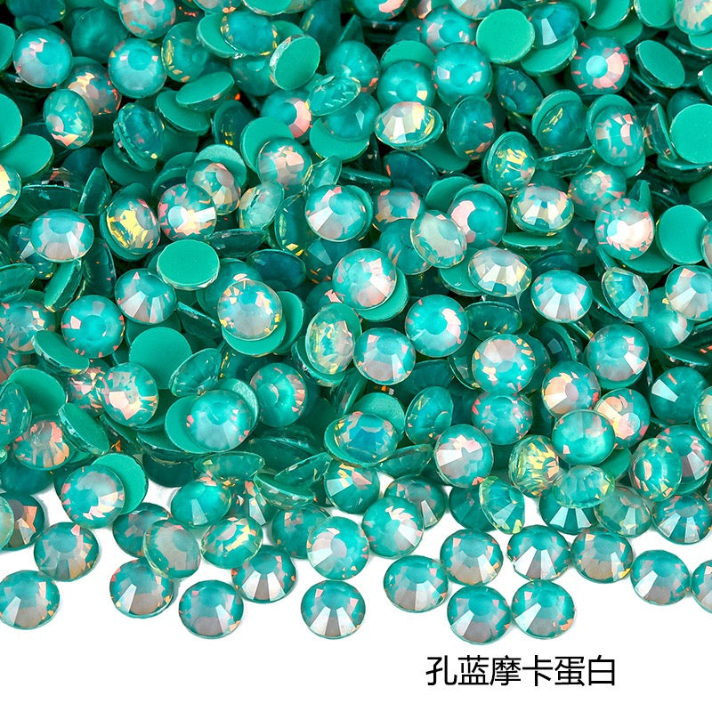 New Arrivals - Mocha protein glass rhinestones