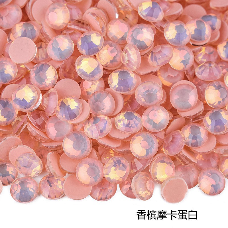 New Arrivals - Mocha protein glass rhinestones