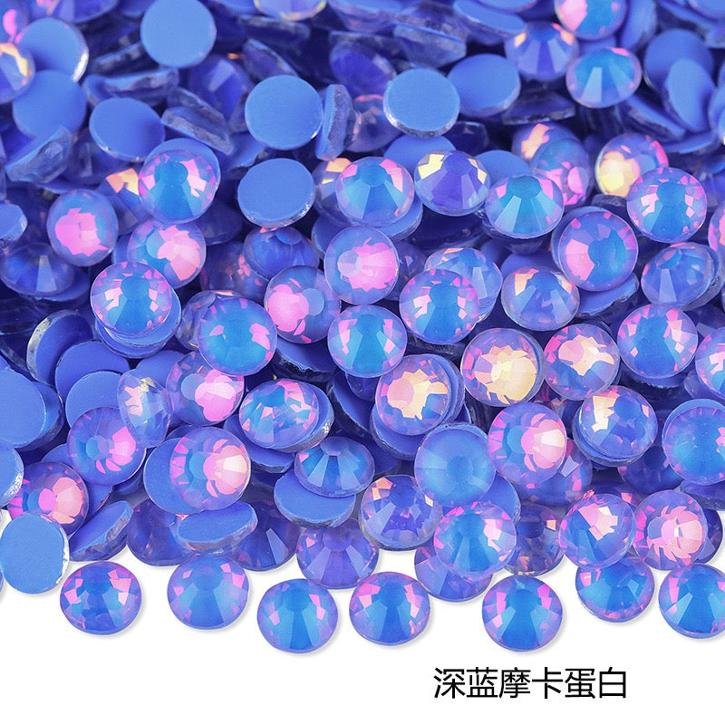 New Arrivals - Mocha protein glass rhinestones