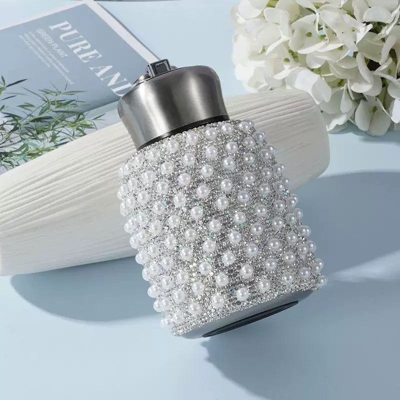 Violent bear water diamond thermos flask