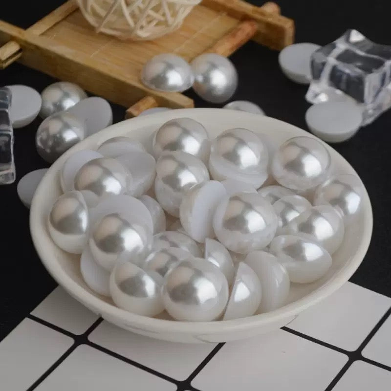 Half Round Pearl -  6MM in Jar 60g