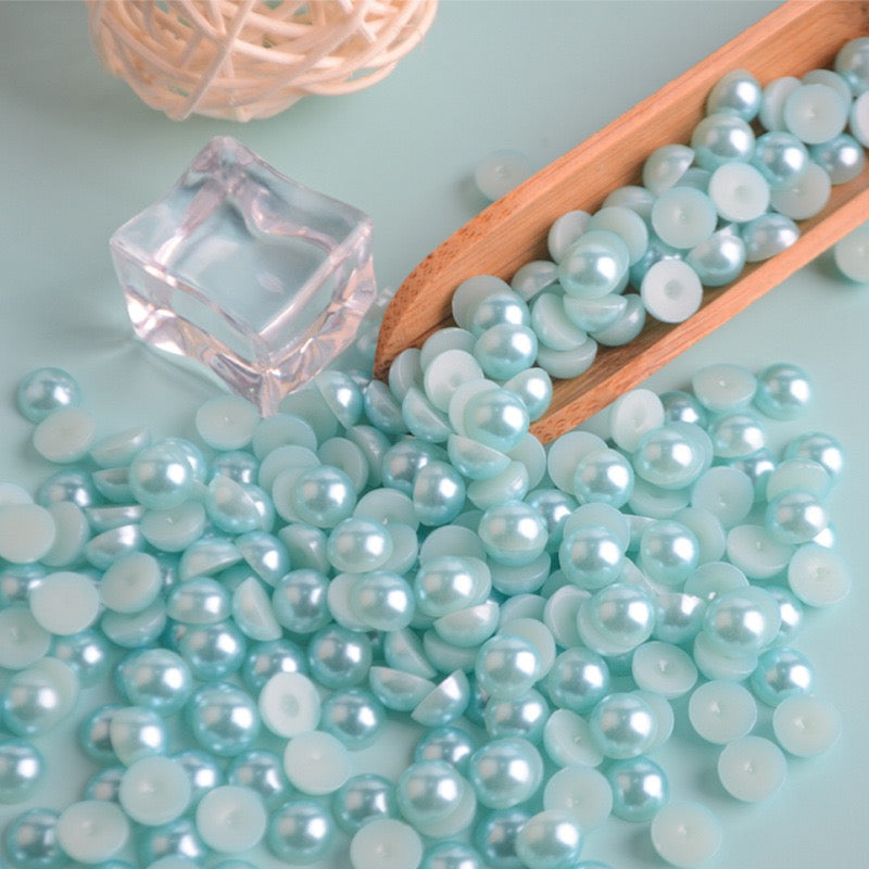 Half Round Pearl -  6MM in Jar 60g