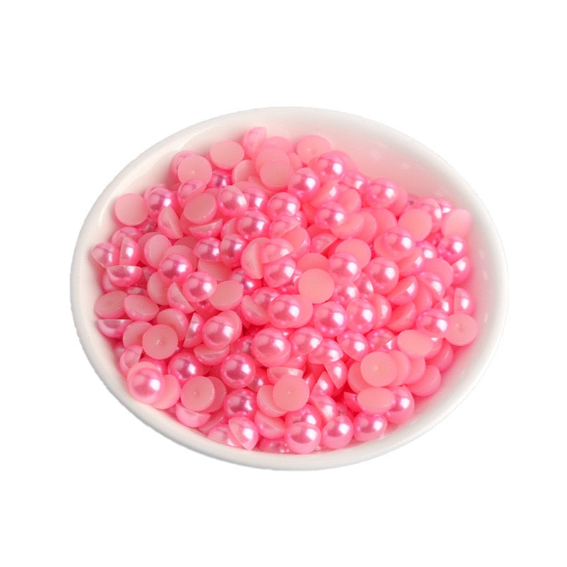 Half Round Pearl -  6MM in Jar 60g