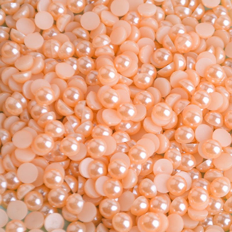 Half Round Pearl -  6MM in Jar 60g