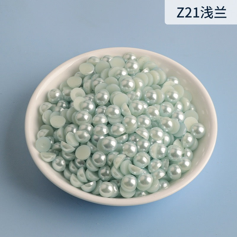Half Round Pearl -  6MM in Jar 60g