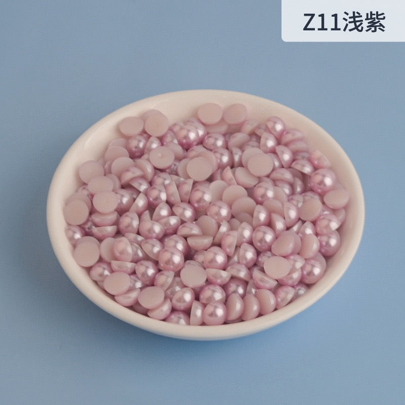 Half Round Pearl -  6MM in Jar 60g