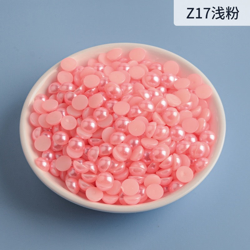 Half Round Pearl -  6MM in Jar 60g