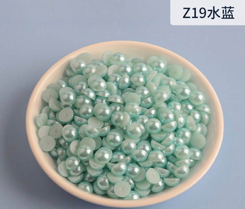 Half Round Pearl -  6MM in Jar 60g