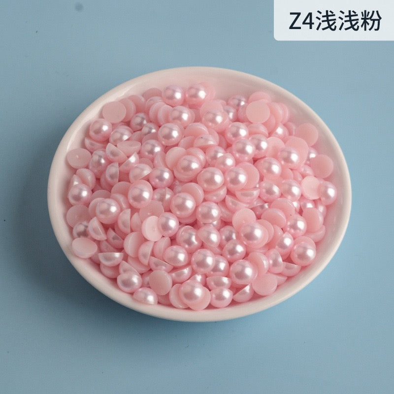 Half Round Pearl -  6MM in Jar 60g