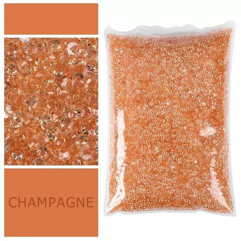 Clear  Resin rhinestone in Wholesale bag (free shipping)