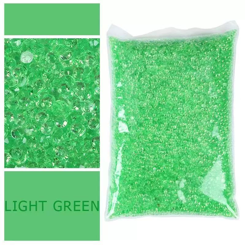 Clear  Resin rhinestone in Wholesale bag (free shipping)