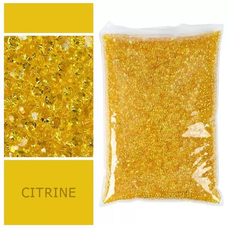 Clear  Resin rhinestone in Wholesale bag (free shipping)