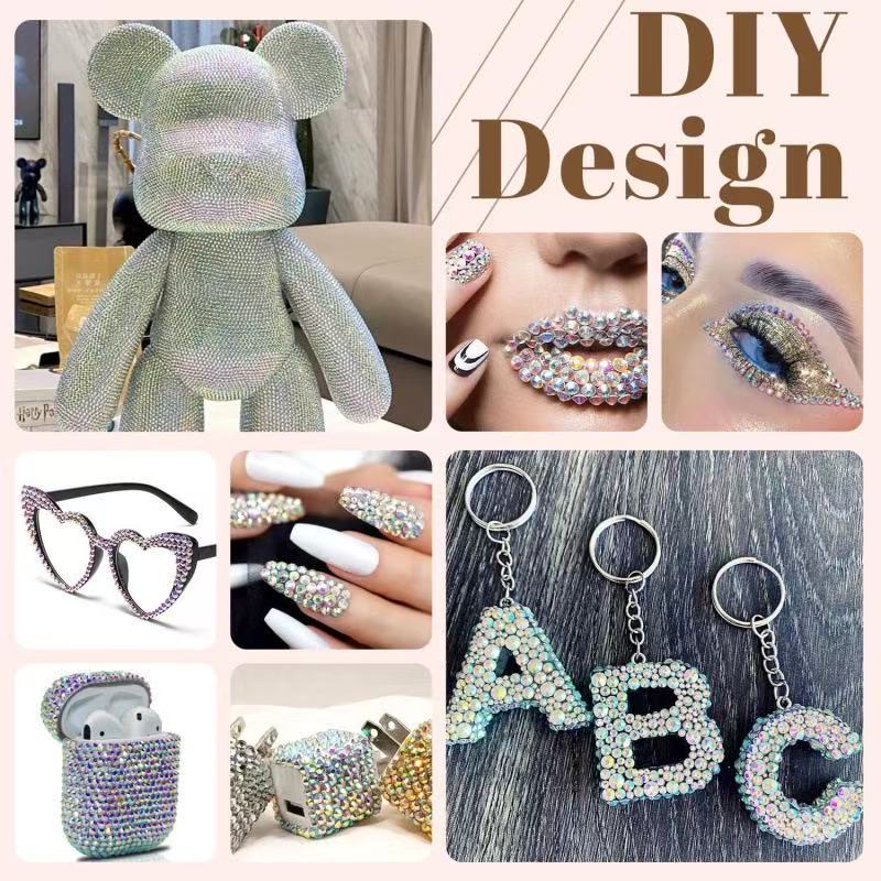 New Arrivals - White Series glass rhinestones