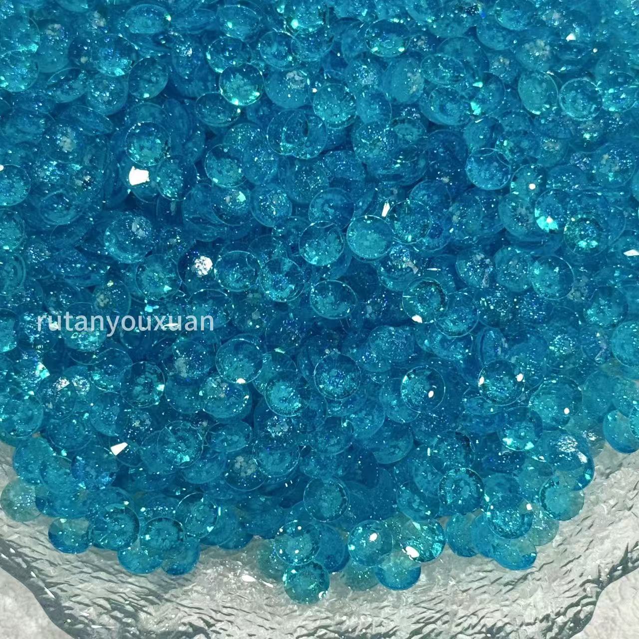 New Arrivals - 6MM Starry Sky Resin rhinestone in Jar 60g （free shipping）