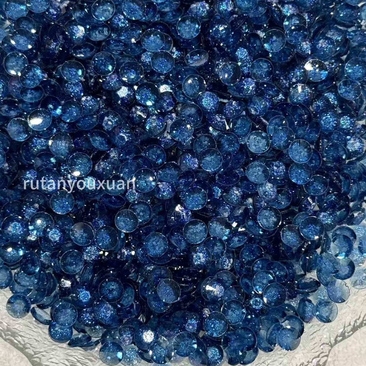 New Arrivals - 6MM Starry Sky Resin rhinestone in Jar 60g （free shipping）
