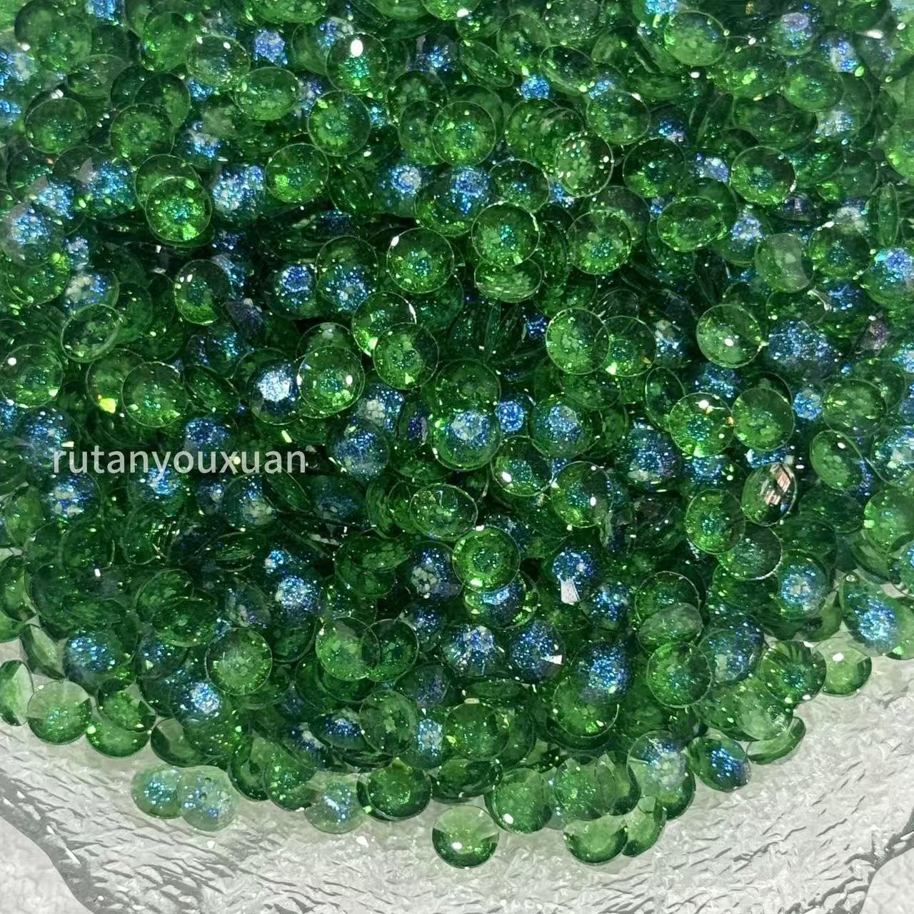 New Arrivals - 6MM Starry Sky Resin rhinestone in Jar 60g （free shipping）