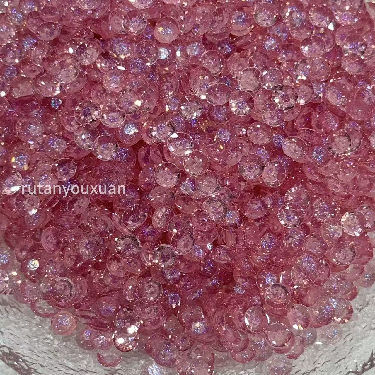 New Arrivals - 6MM Starry Sky Resin rhinestone in Jar 60g （free shipping）