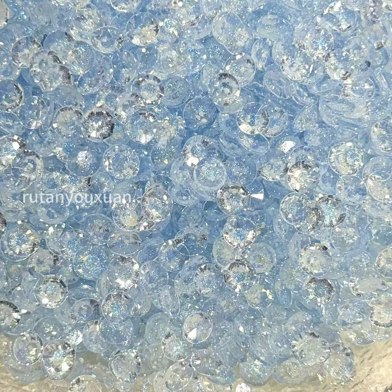 New Arrivals - 6MM Starry Sky Resin rhinestone in Jar 60g （free shipping）