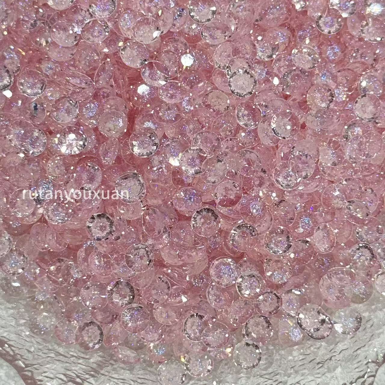 New Arrivals - 6MM Starry Sky Resin rhinestone in Jar 60g （free shipping）