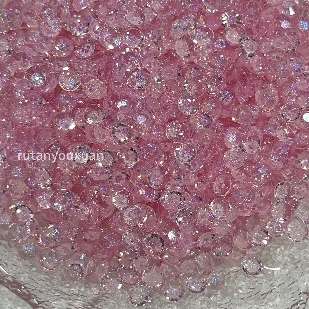 New Arrivals - 6MM Starry Sky Resin rhinestone in Jar 60g （free shipping）